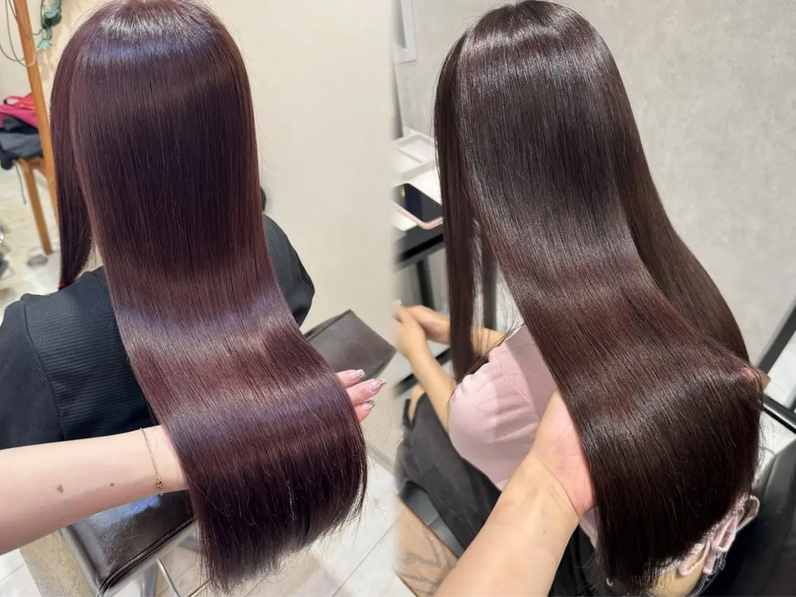 ロング ヘアカラー 沙瞳sara🎀🫧 /カラーNo.1のヘアスタイル