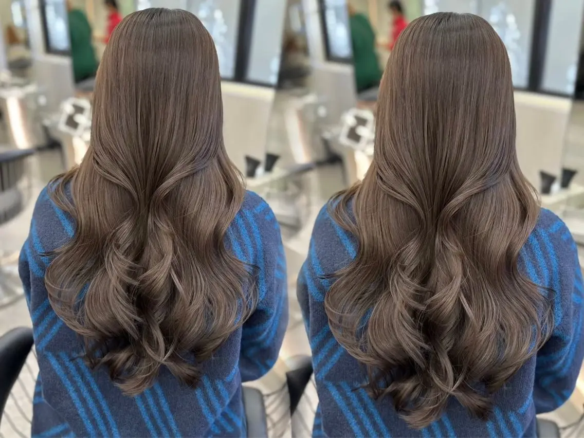 セミロング カット ヘアカラー トリートメント 谷川が作る熊本1🥇 レイヤーカットのヘアスタイル