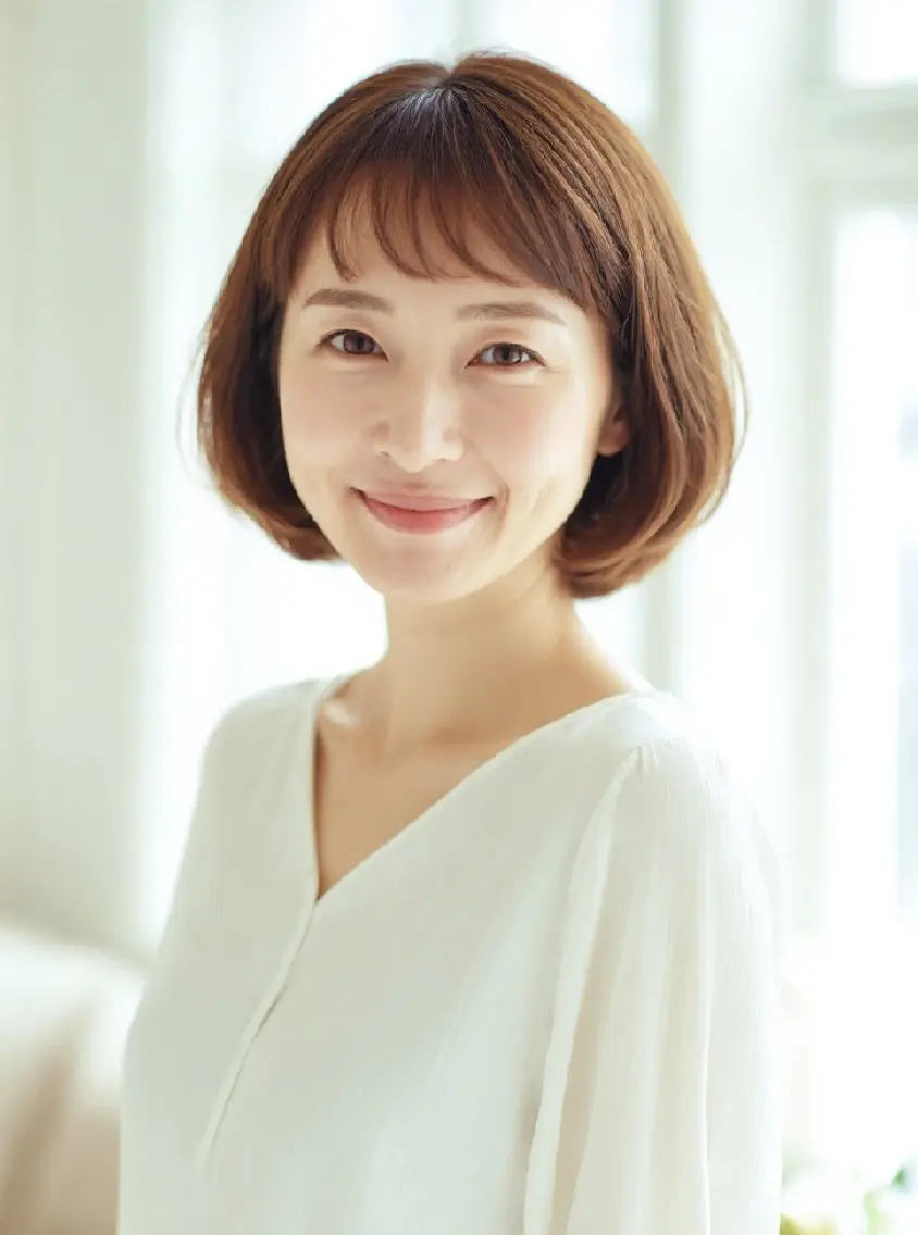 ショート カット ヘアカラー トリートメント 銀座東銀座【白髪染め 髪質改善】伊藤誠のヘアスタイル