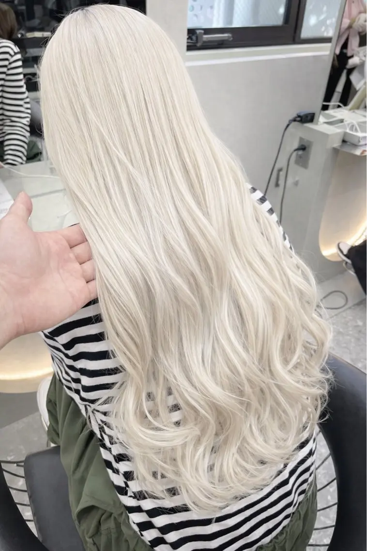 セミロング カット ヘアカラー トリートメント 顔周り🇰🇷ロンド レイヤー✨カジワラのヘアスタイル
