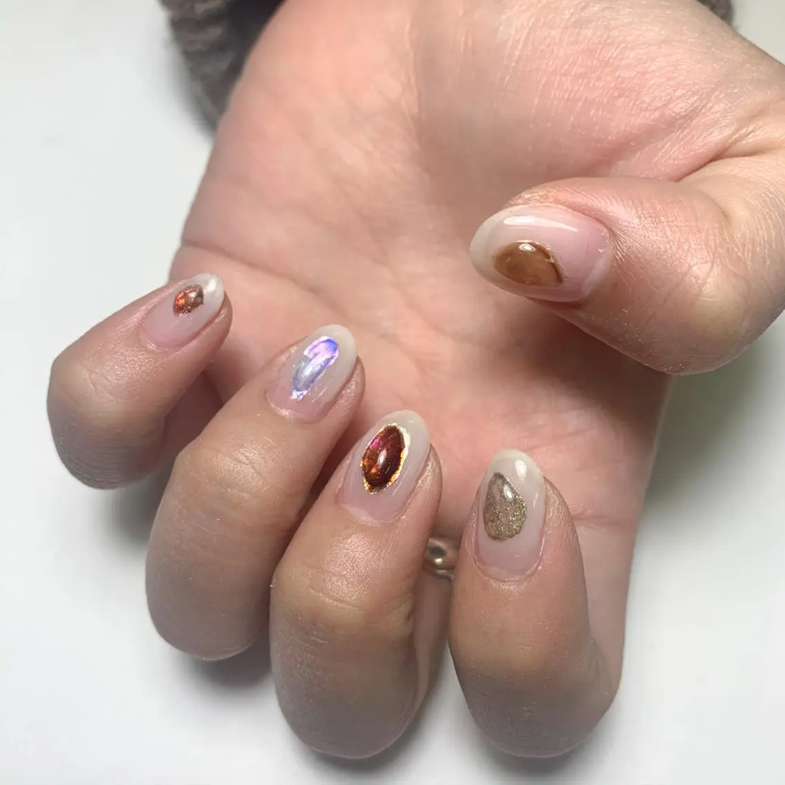 ネイル ワンカラーネイル ハンドネイル FIORITURA aiのネイルデザイン