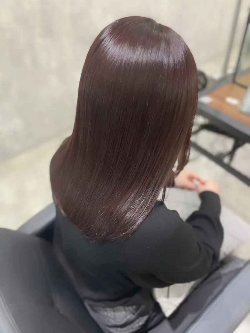 セミロング カット 杉野🫧美髪🫧 Zina博多店長のヘアスタイル