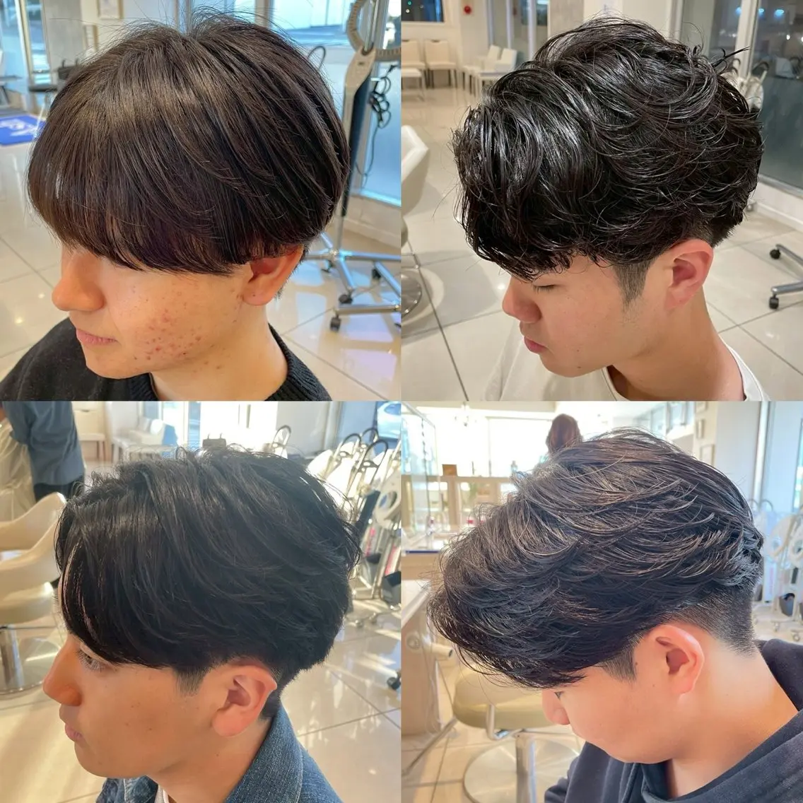 メンズ カット 🩰Ruka|透明感 カラー|メンズカットのヘアスタイル