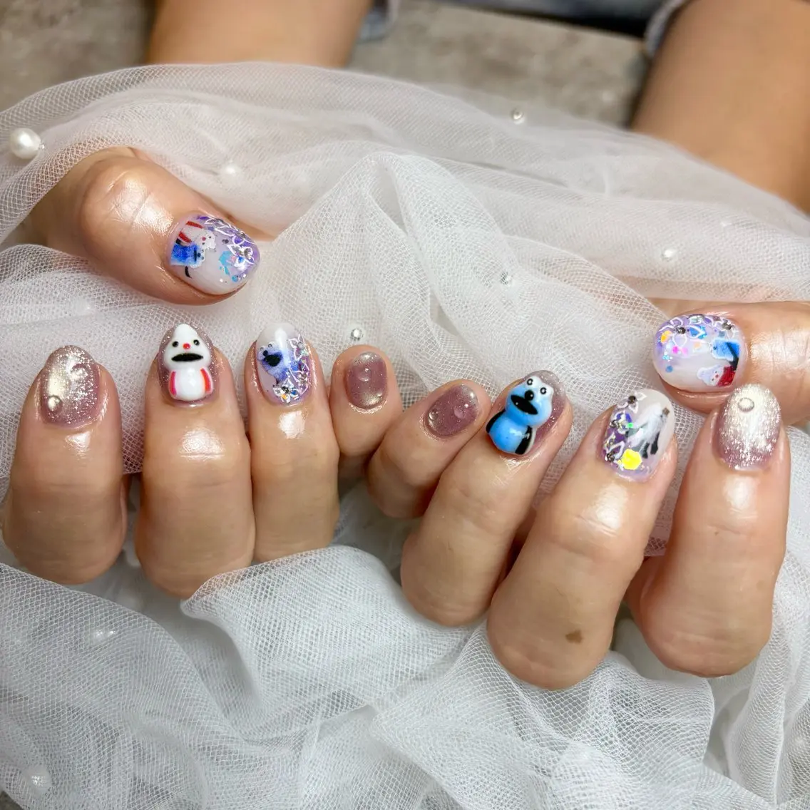 ネイル 持ち込み ハンドネイル San＆Lily madokaのネイルデザイン