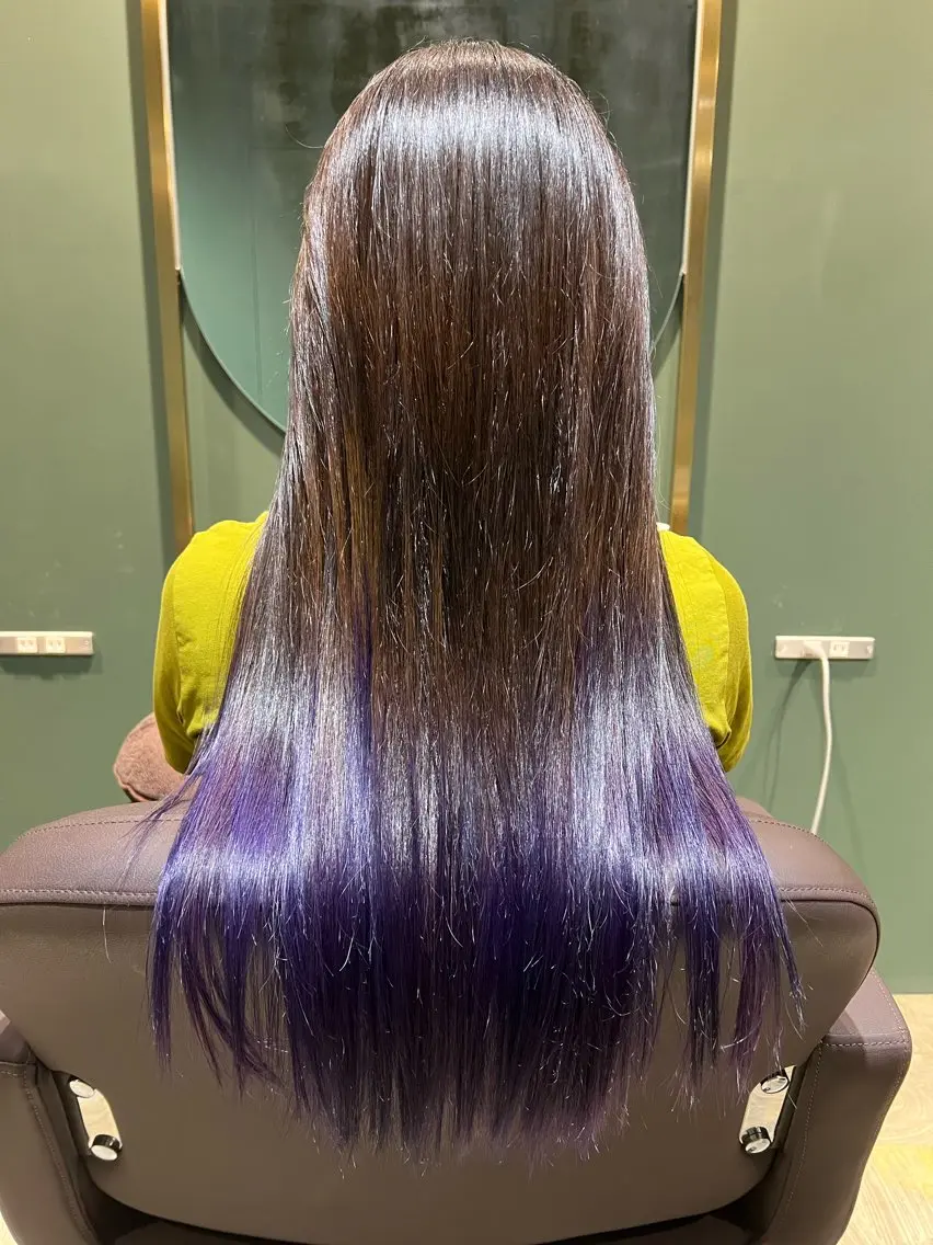 ロング カラー ブラウンカラー グラデーションカラー カラースペシャリスト しょう🧑🏼‍🎨のヘアスタイル