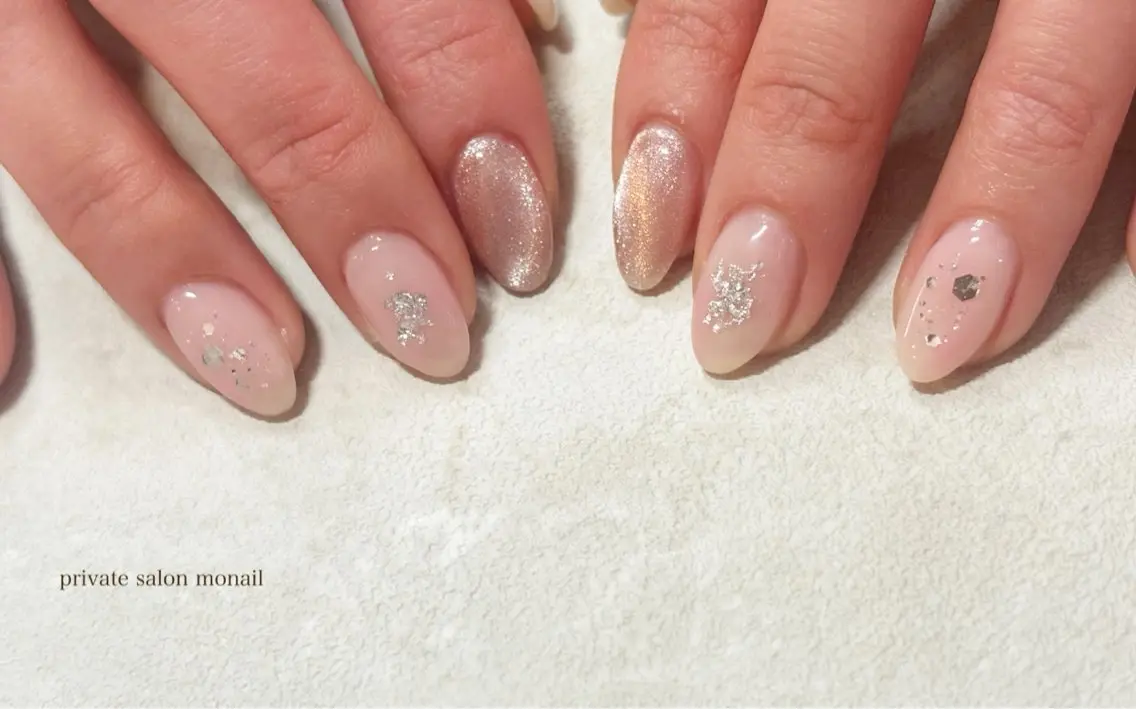 ネイル オフィスネイル ハンドネイル nail salon monailのネイルデザイン