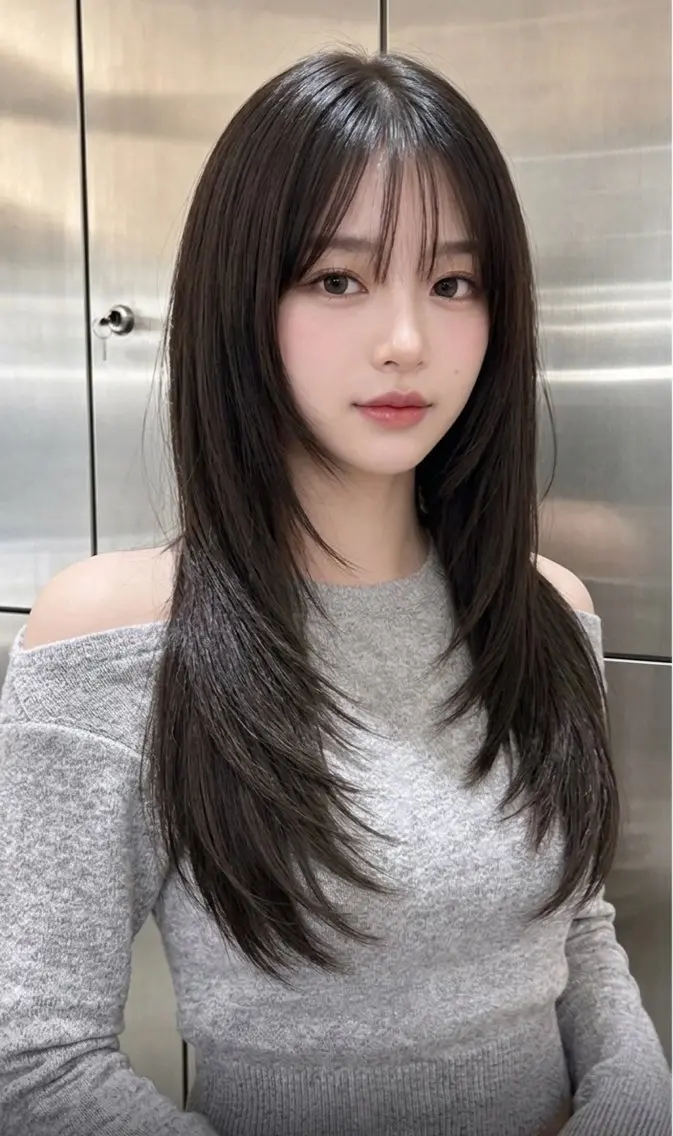 【19日限定🌈✨】ロングレイヤーカット+クイックトリートメント❤︎当日予約大歓迎です🙆‍♀️✨の写真