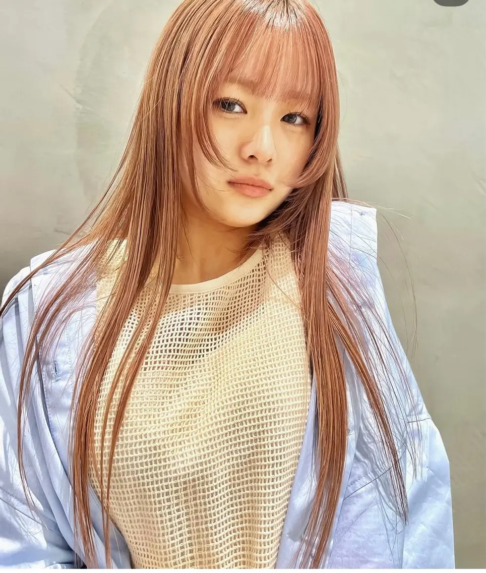 🌿透明感カラー+小顔カット+艶髪トリートメント🌿(ロング料金あり)の写真