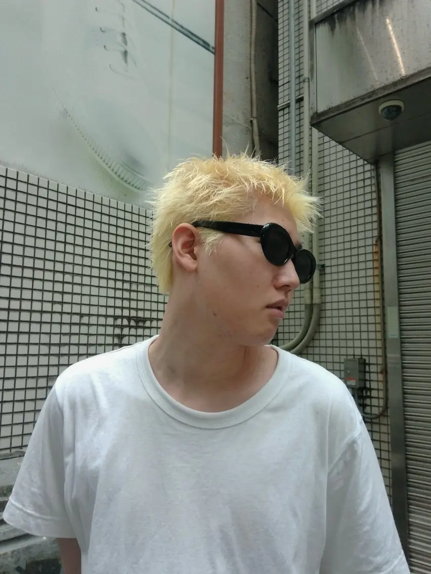 メンズ カット ヘアカラー 窪田 力也のヘアスタイル