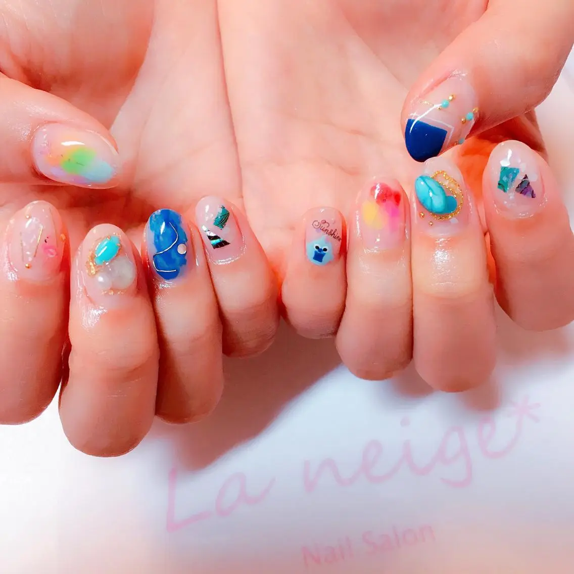 ネイル La neige* yuki 🐩🌙のネイルデザイン