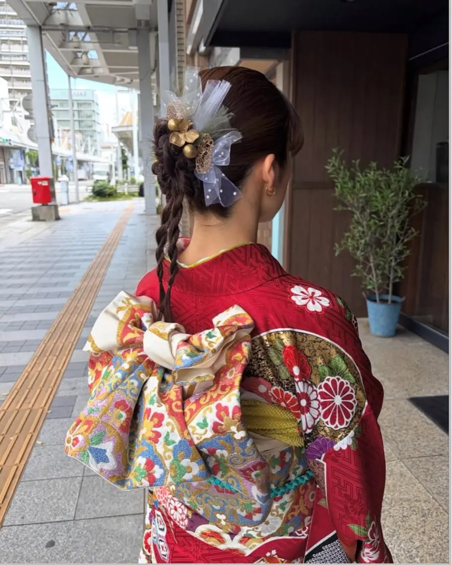 今枝莉菜 上品なツヤカラーのヘアスタイル