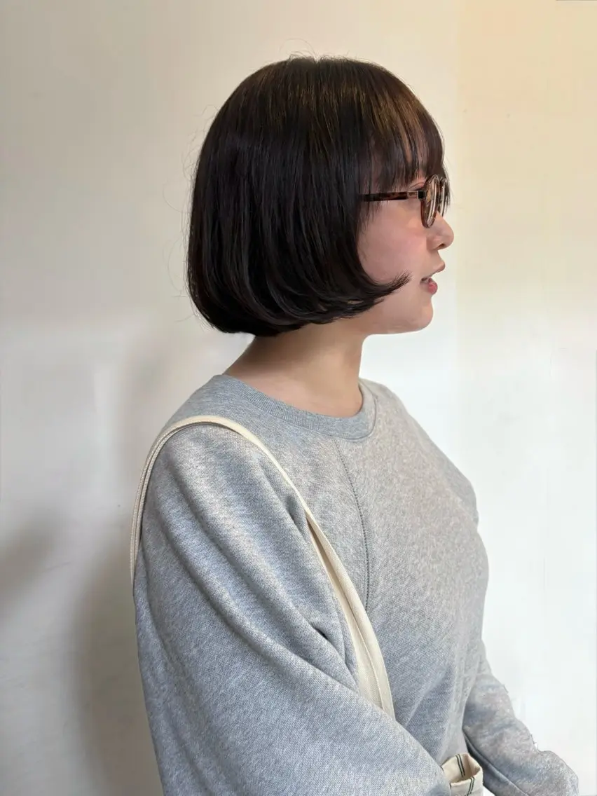 ミディアム カラー 名古屋美容院 cahoのヘアスタイル