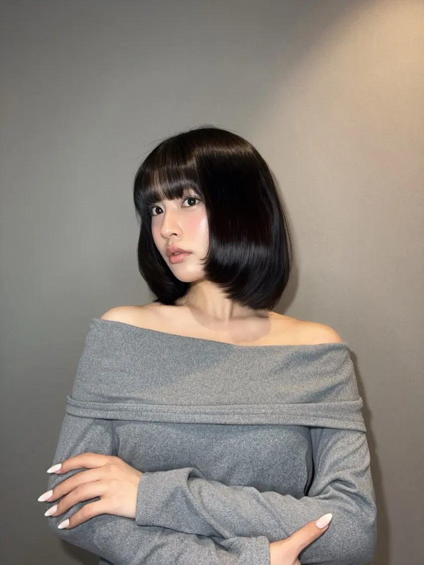 ショート 髪質改善 カット ヘアカラー トリートメント 髪質改善/shuki 韓国/代表取締役のヘアスタイル