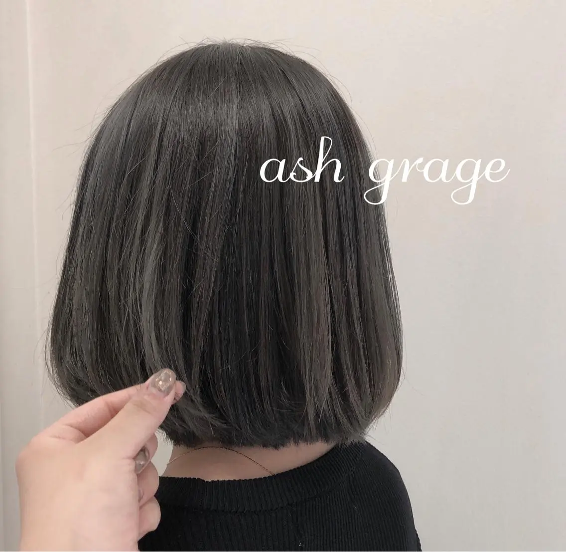 ミディアム カラー 透明感カラー REIのヘアスタイル