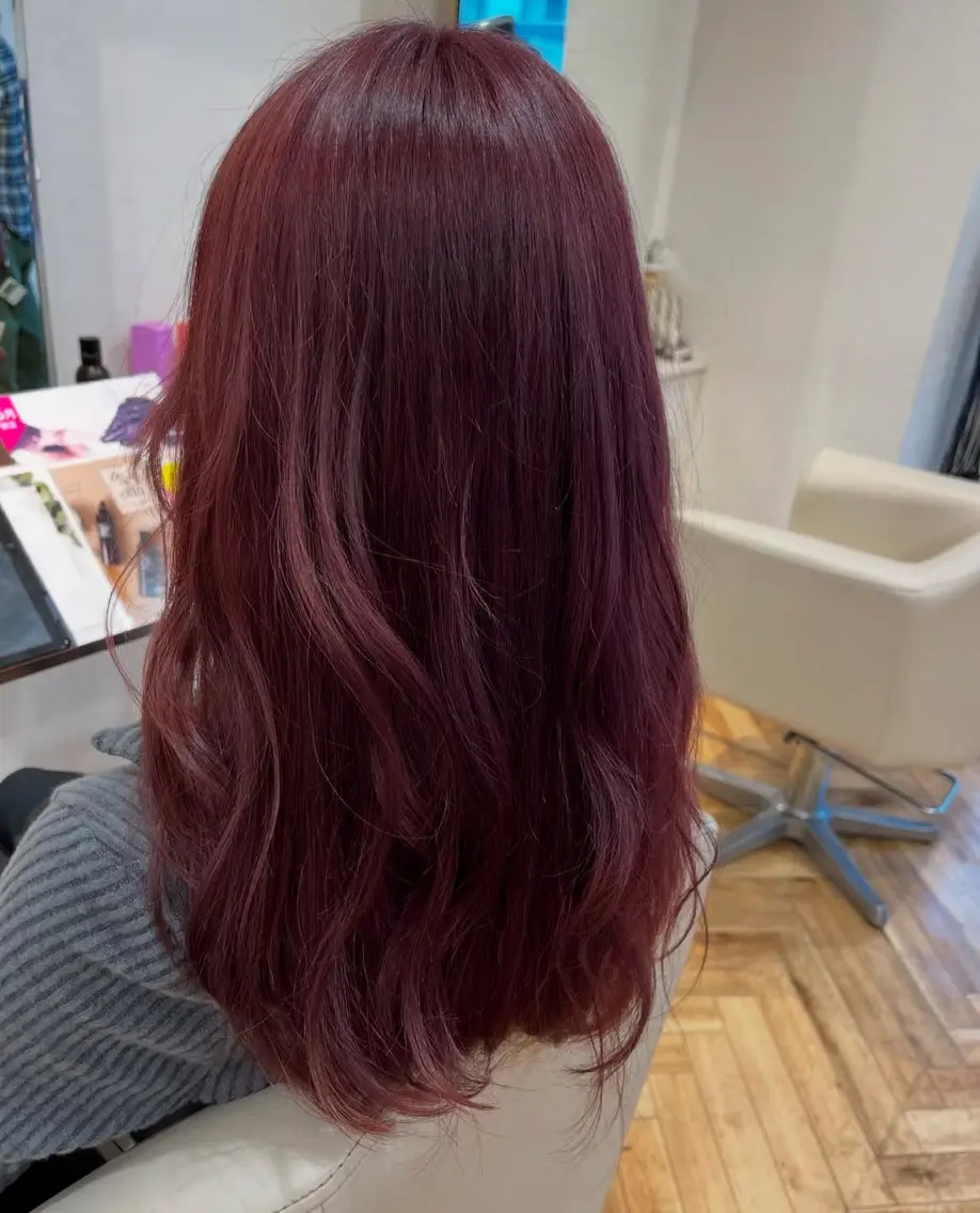 カラー 米田 有里のヘアスタイル