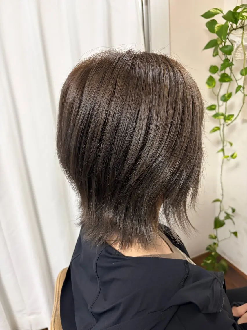 カラー 透明感カラー グレージュ ヘアカラー 🌈アイスアウト🌈 Mahoのヘアスタイル