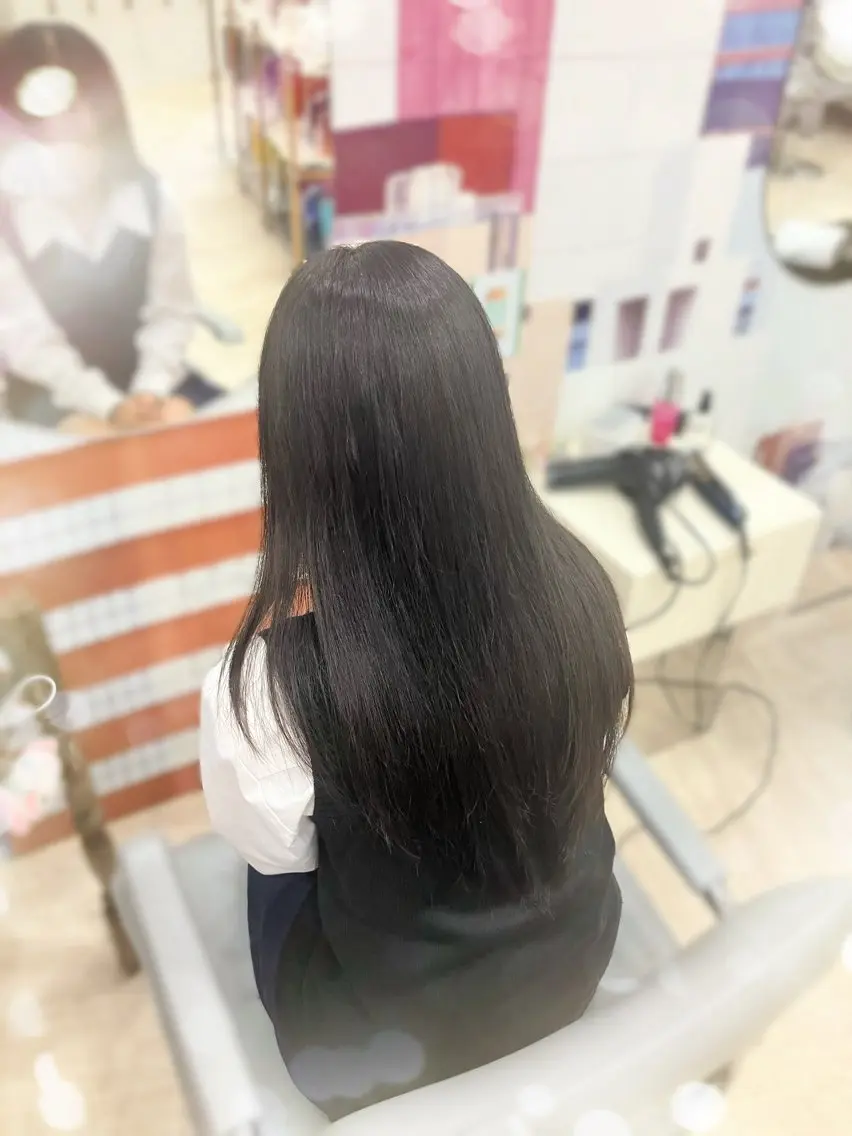 パーマ 縮毛矯正 縮毛矯正 熊谷 ひなたのヘアスタイル