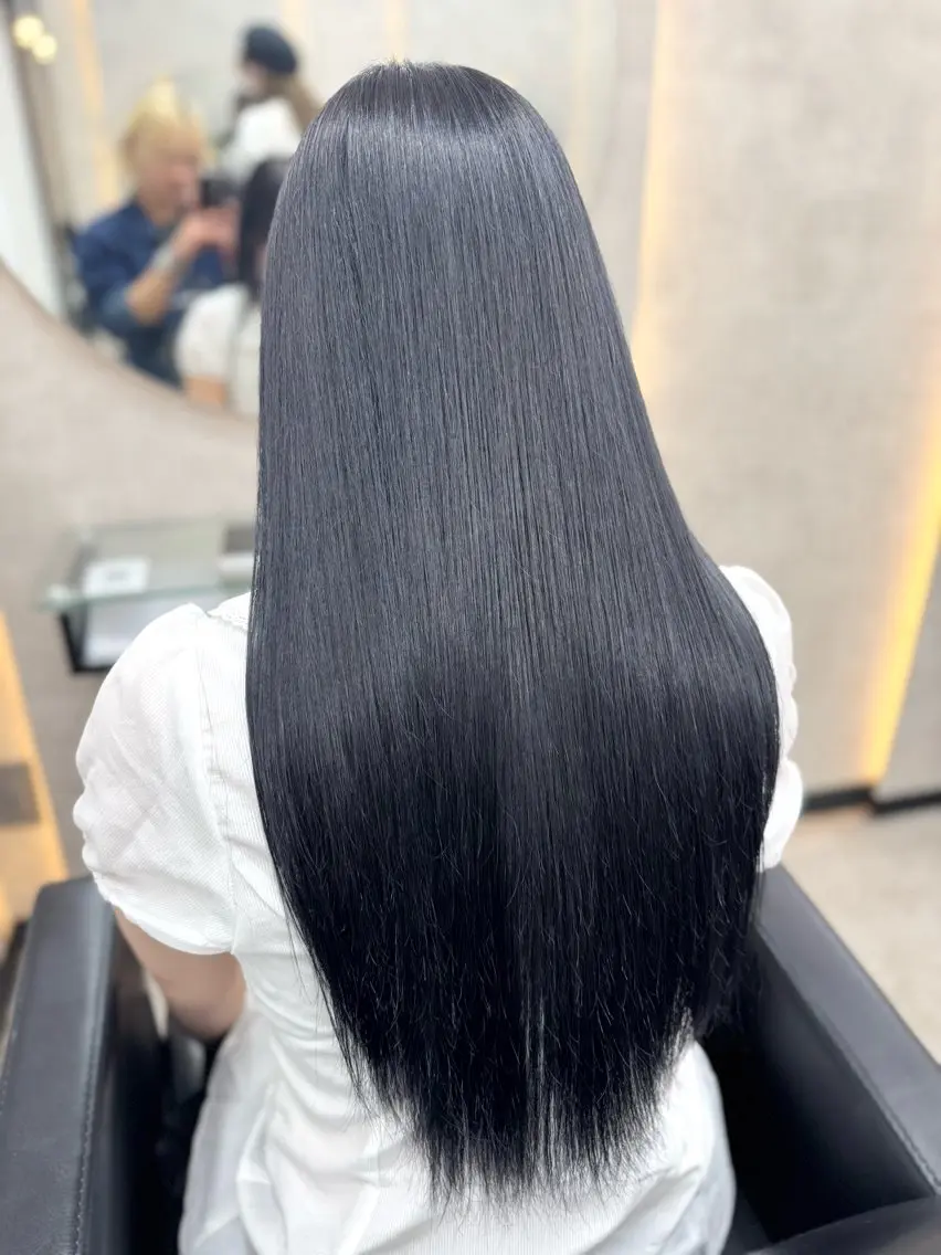 ロング ヘアカラー ケアブリーチ🌺 透明感🪽とわのヘアスタイル