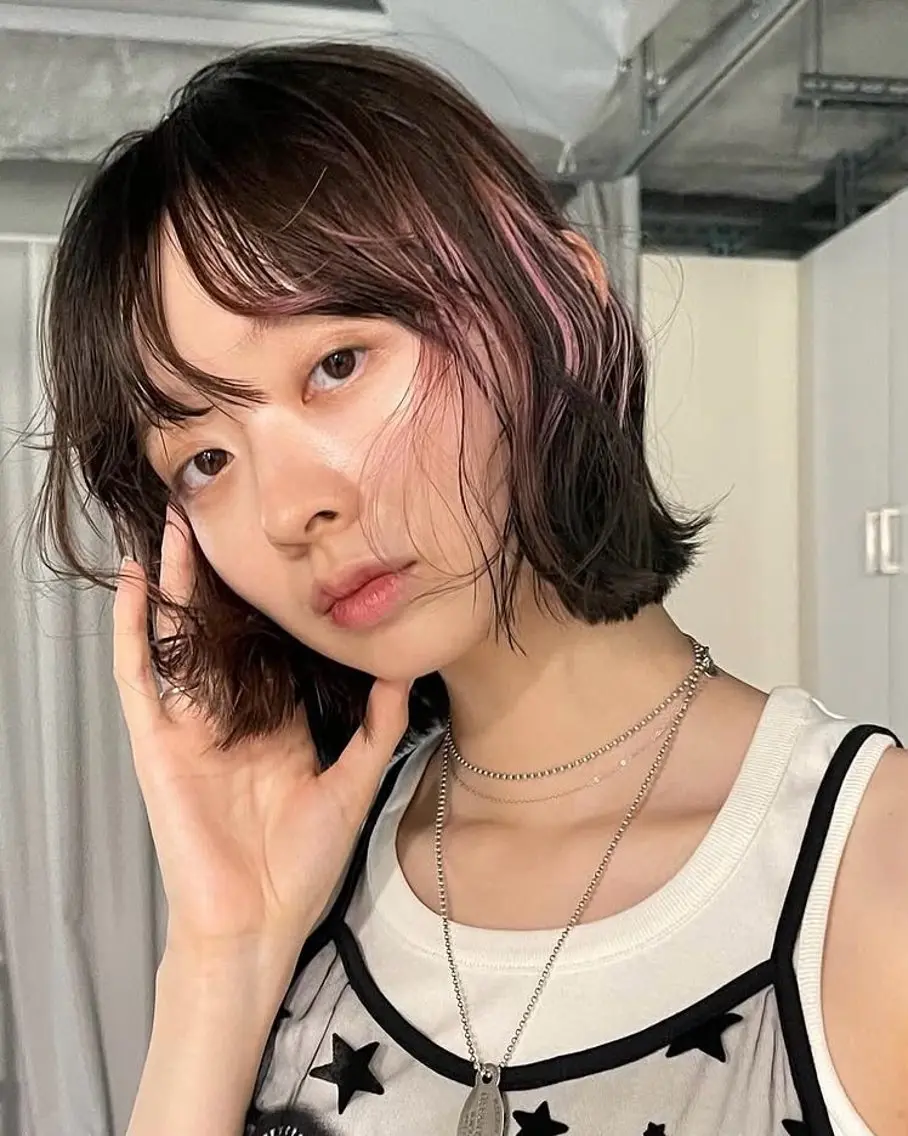 ショート カラー 菅原 大佑のヘアスタイル