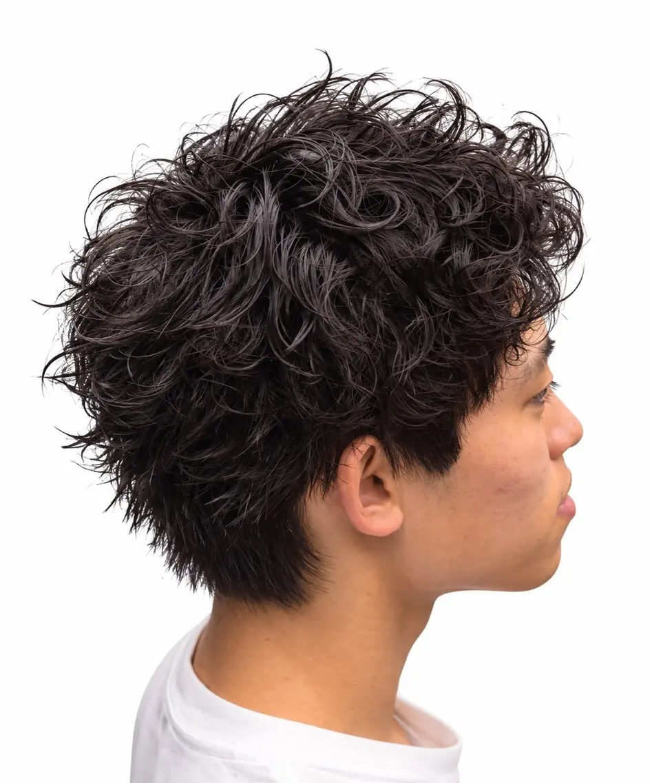 パーマ メンズ カット パーマ 【ルーズパーマ・初パ ーマ指名No.1昇陽のヘアスタイル