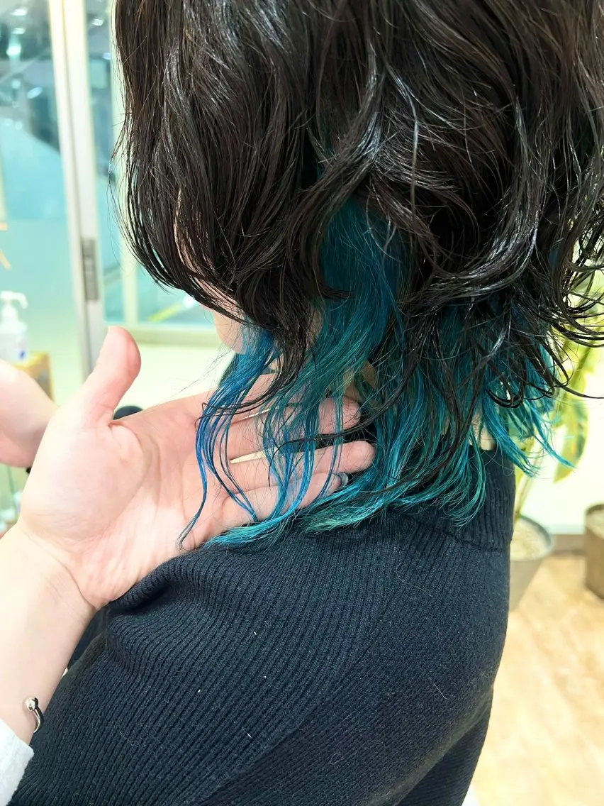 ミディアム カラー marble by KENJEのヘアスタイル