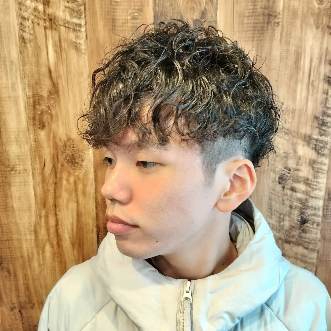 パーマ 【無料】メンズ ヘアモデル大募集のヘアスタイル