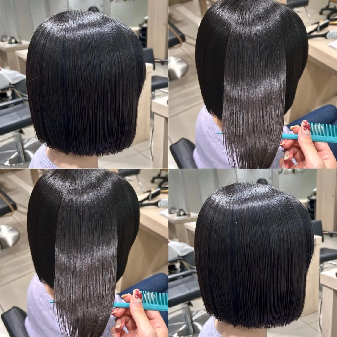 ショート 【🎀推しカラー × 艶髪】小池 雪奈のヘアスタイル