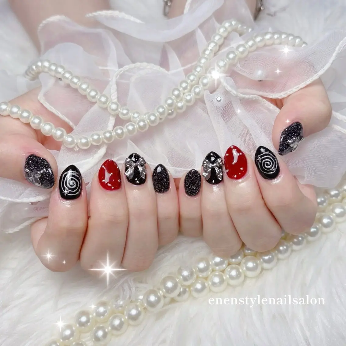 ネイル ハンドネイル 🐾enen style 🐾のネイルデザイン