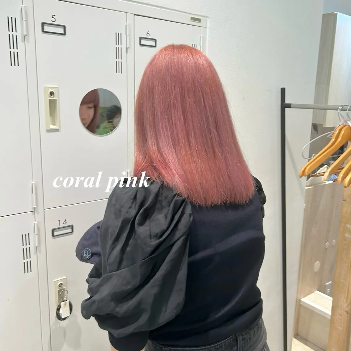 セミロング カラー ピンクカラー ヘアカラー ピンクカラー🎀/ ミルクティー🍼花音のヘアスタイル