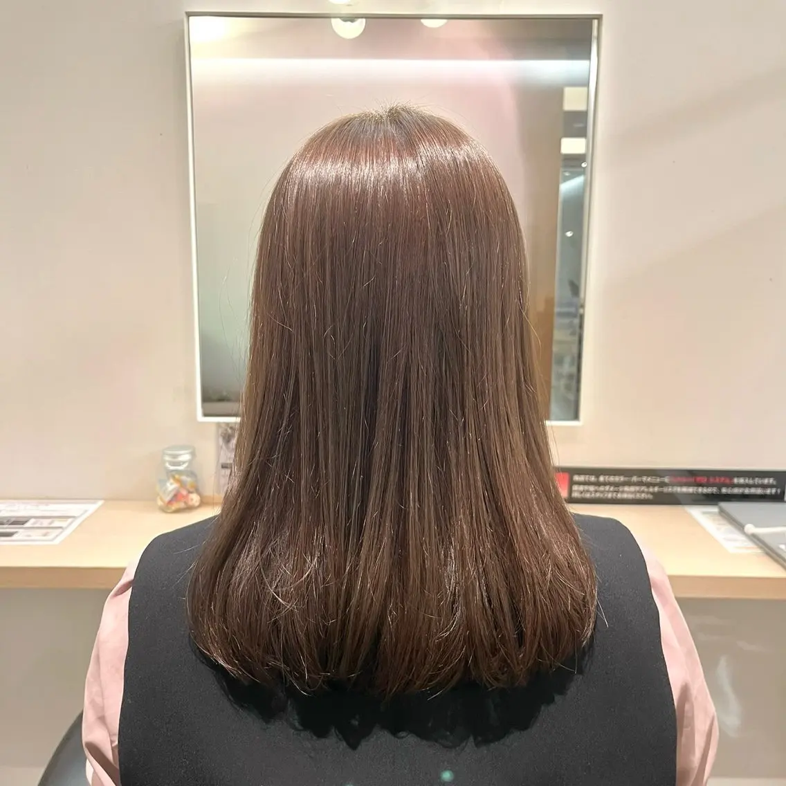 👑人気NO.1 カラー+トリートメント👑潤いとツヤを与えて色持ちUPも叶えられるおすすめメニュー✨の写真