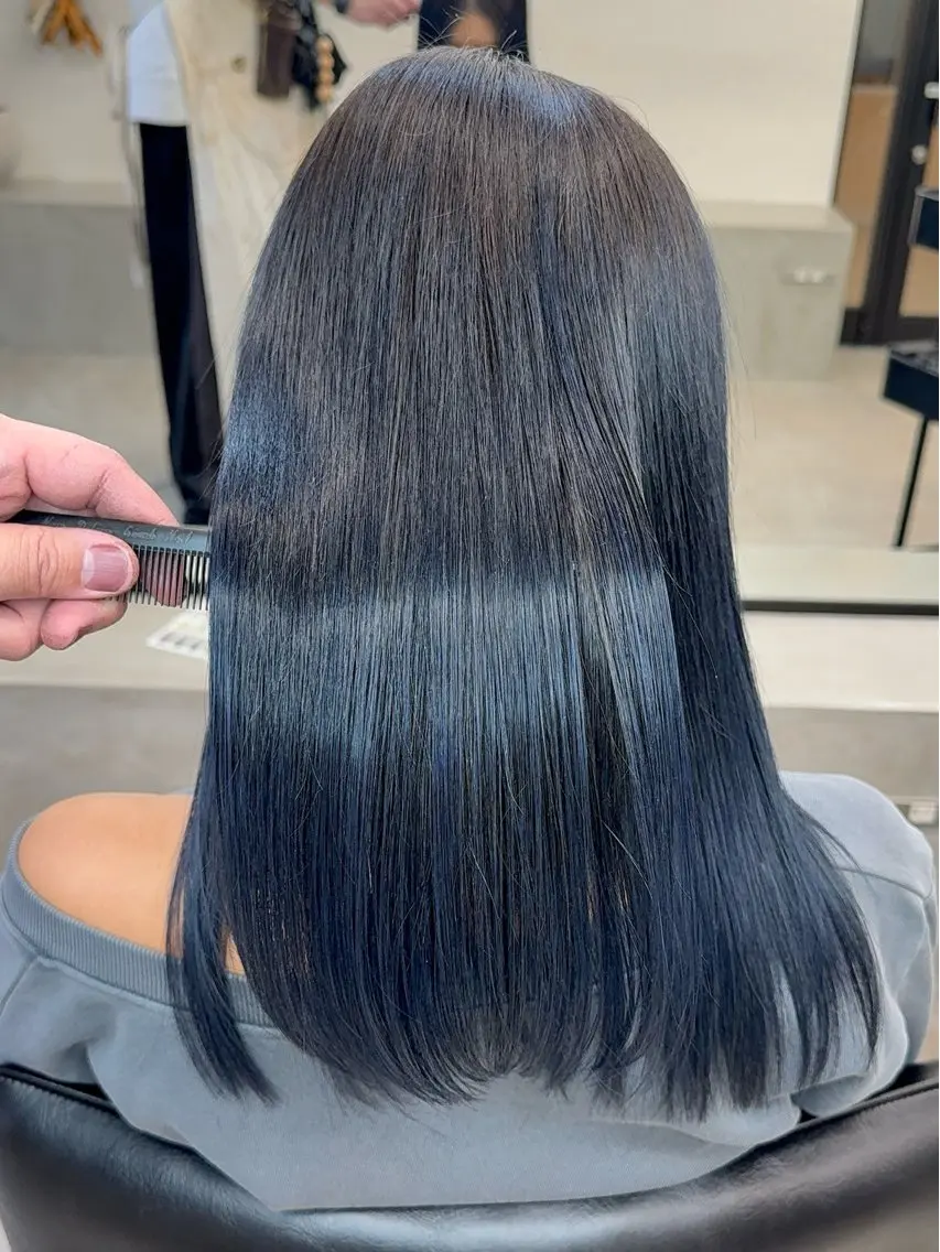 ロング カラー トリートメント 🎀うる艶モテ髪🎀 透明感/ユナのヘアスタイル