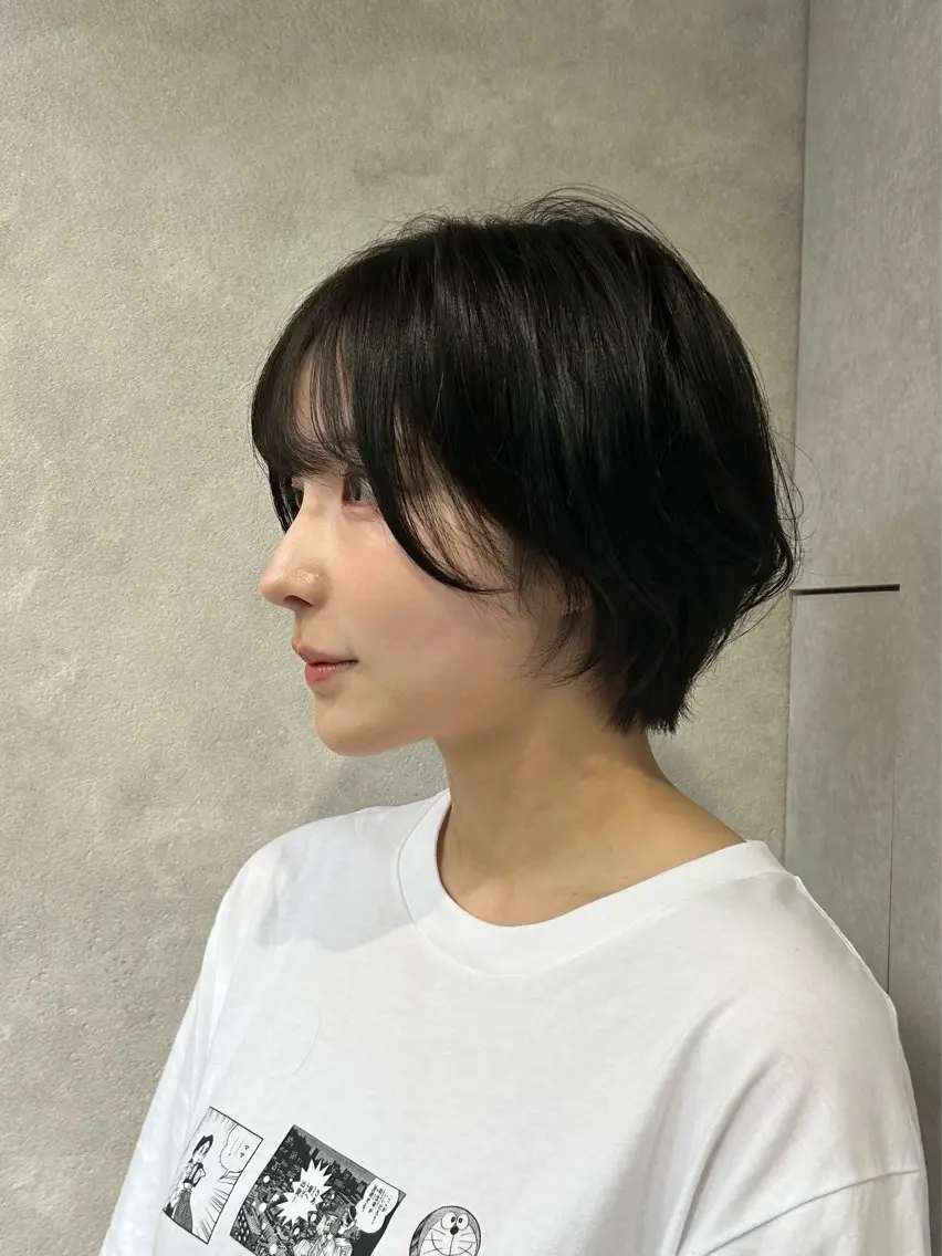 ショート ヘアセット 🎀HARU/ボブ/ セット/赤み消し🫧のヘアスタイル