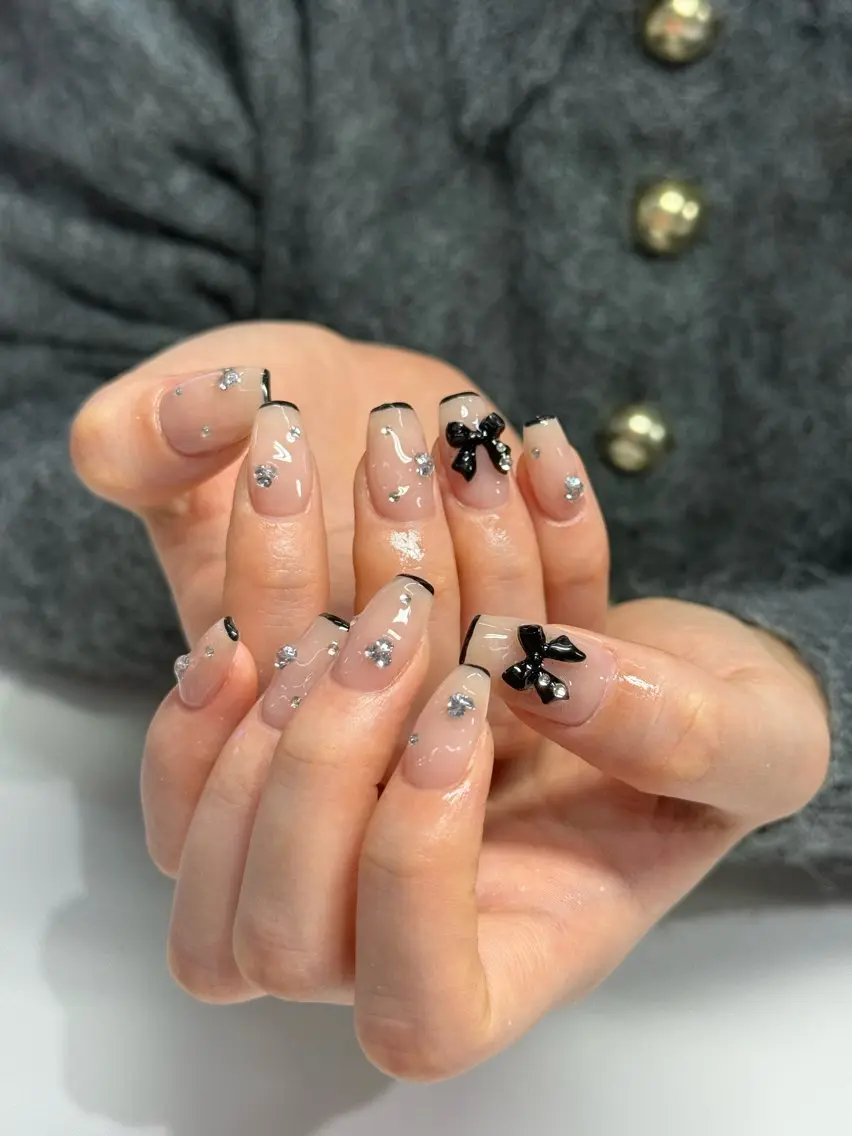 ネイル フレンチネイル ハンドネイル WOLTOKYO渋谷 yunaのネイルデザイン