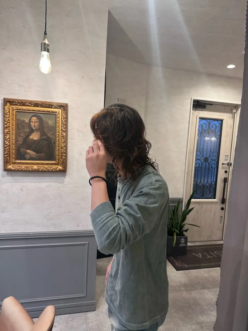 パーマ メンズ Casita mizukiのヘアスタイル
