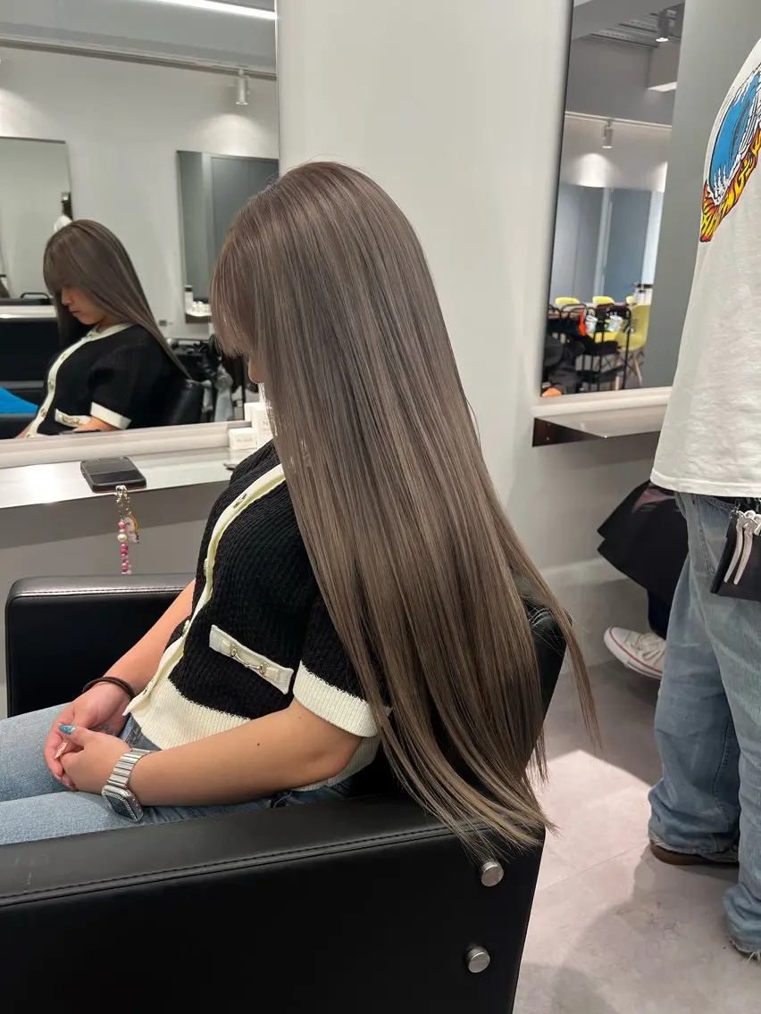 ロング カラー 個室サロンKAITO メンズ特化美容師のヘアスタイル
