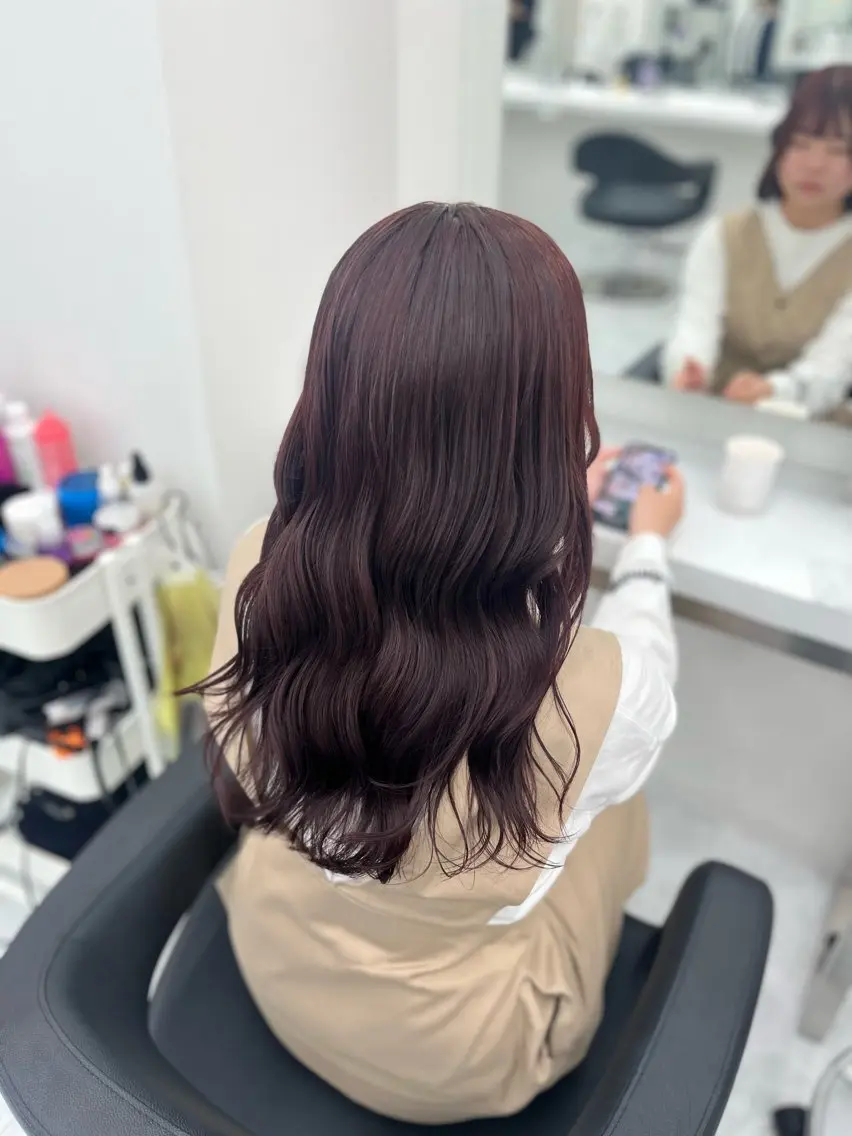 ロング カラー ヘアアレンジ Zina熊本🫧 Kurehaのヘアスタイル