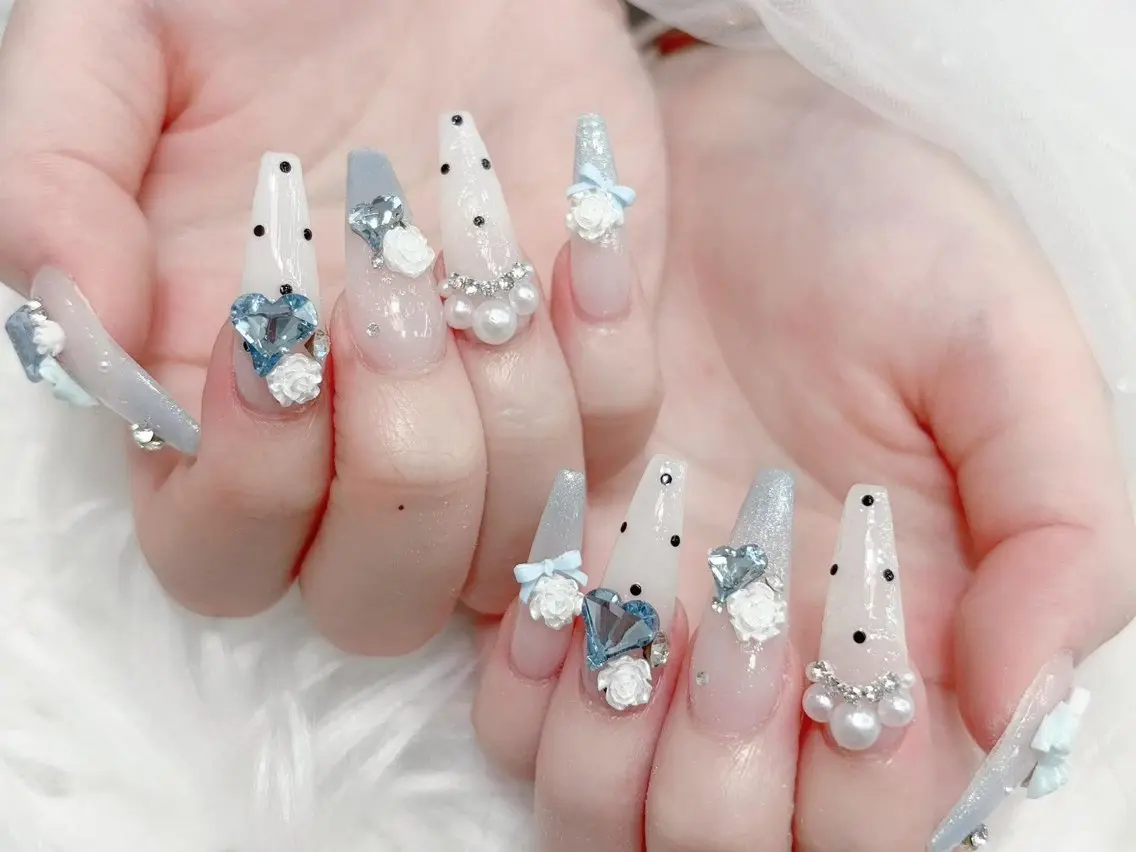 ネイル 長さ出し 韓国ネイル スカルプネイル ワンホンネイル ハンドネイル ハンドケア Akira✨ nailのネイルデザイン