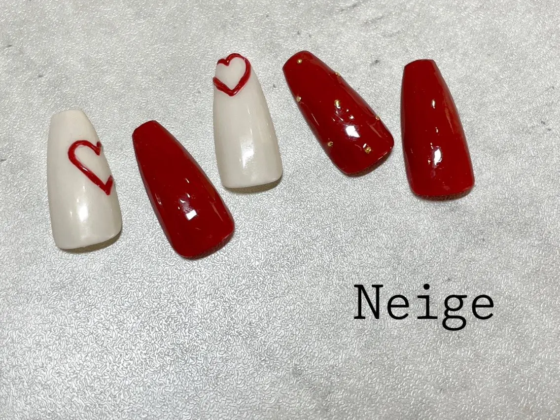 ネイル ハンドネイル Neige‪𓂃ai ＊梅津 / 松尾のネイルデザイン