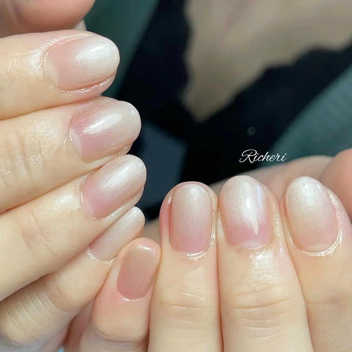 ミディアム ネイル グラデーション richeri beautyのその他イメージ