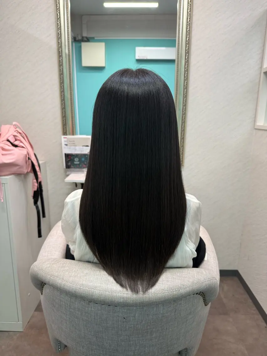 ロング トリートメント ヘッドスパ アンナ⭐️ 髪質改善/縮毛矯正のヘアスタイル
