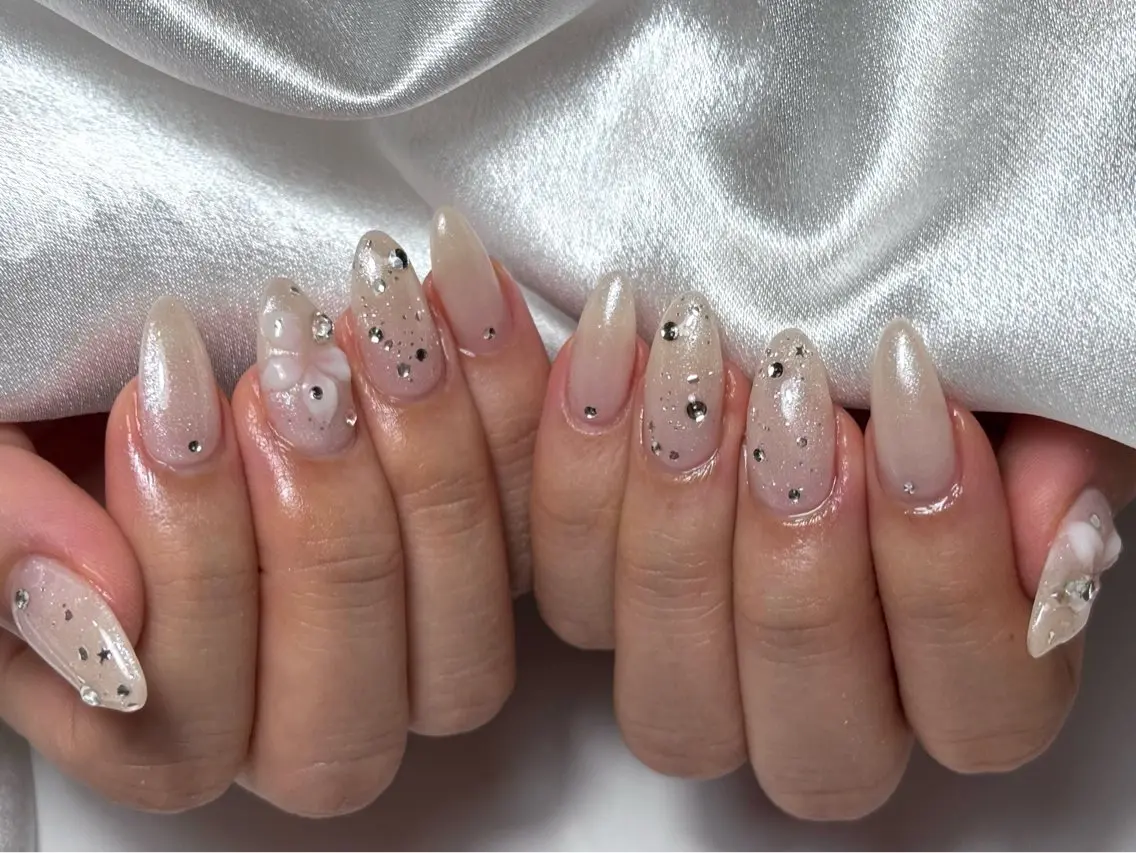 ミディアム ハンドネイル Nailsalon Puttiのネイルデザイン