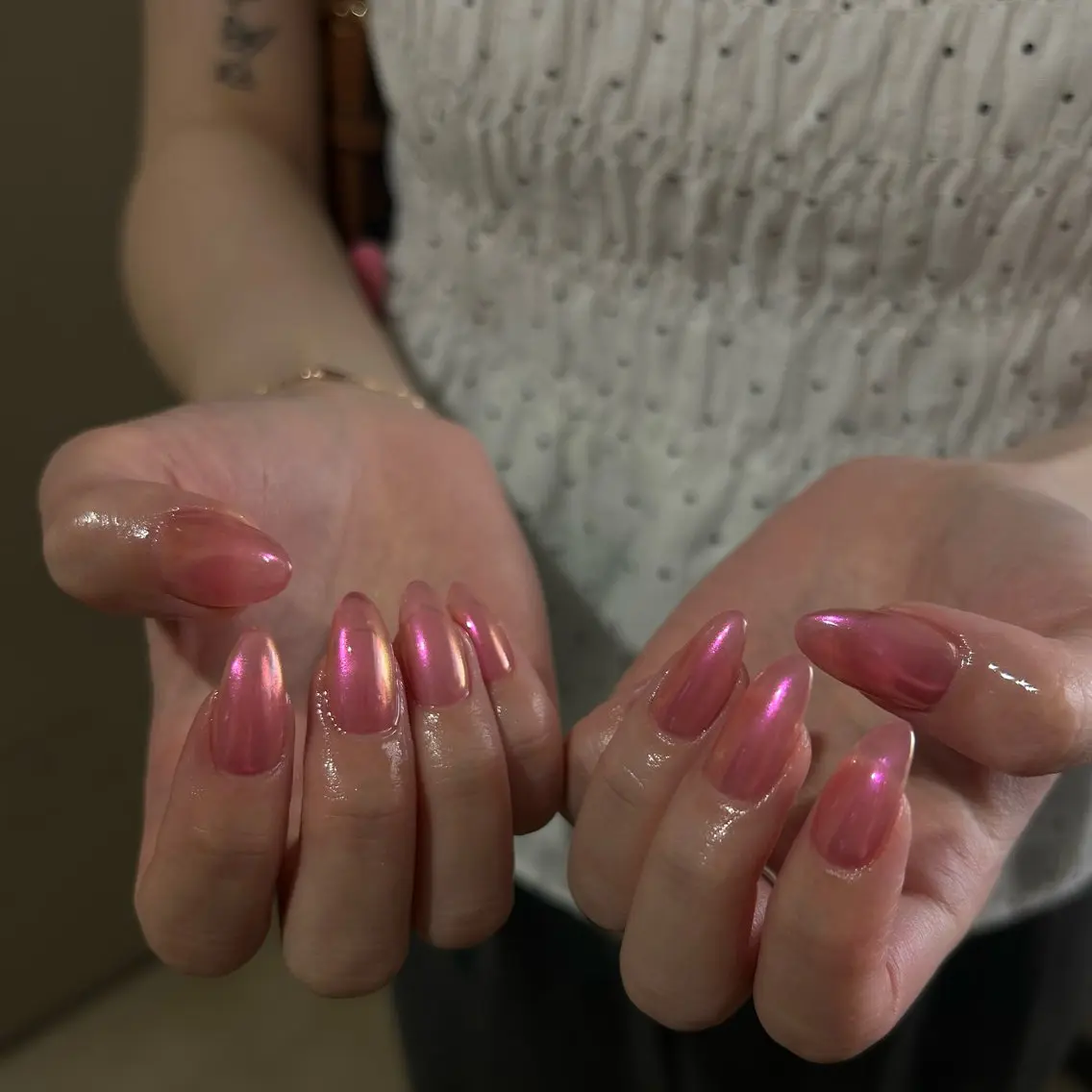 ネイル ハンドネイル パラあり！フィルイン 美フォルムのネイルデザイン