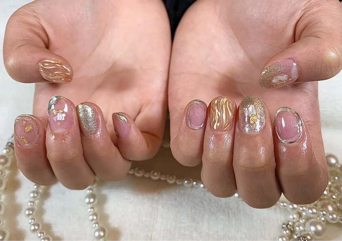 ネイル ハンドネイル 手塚 里奈のネイルデザイン