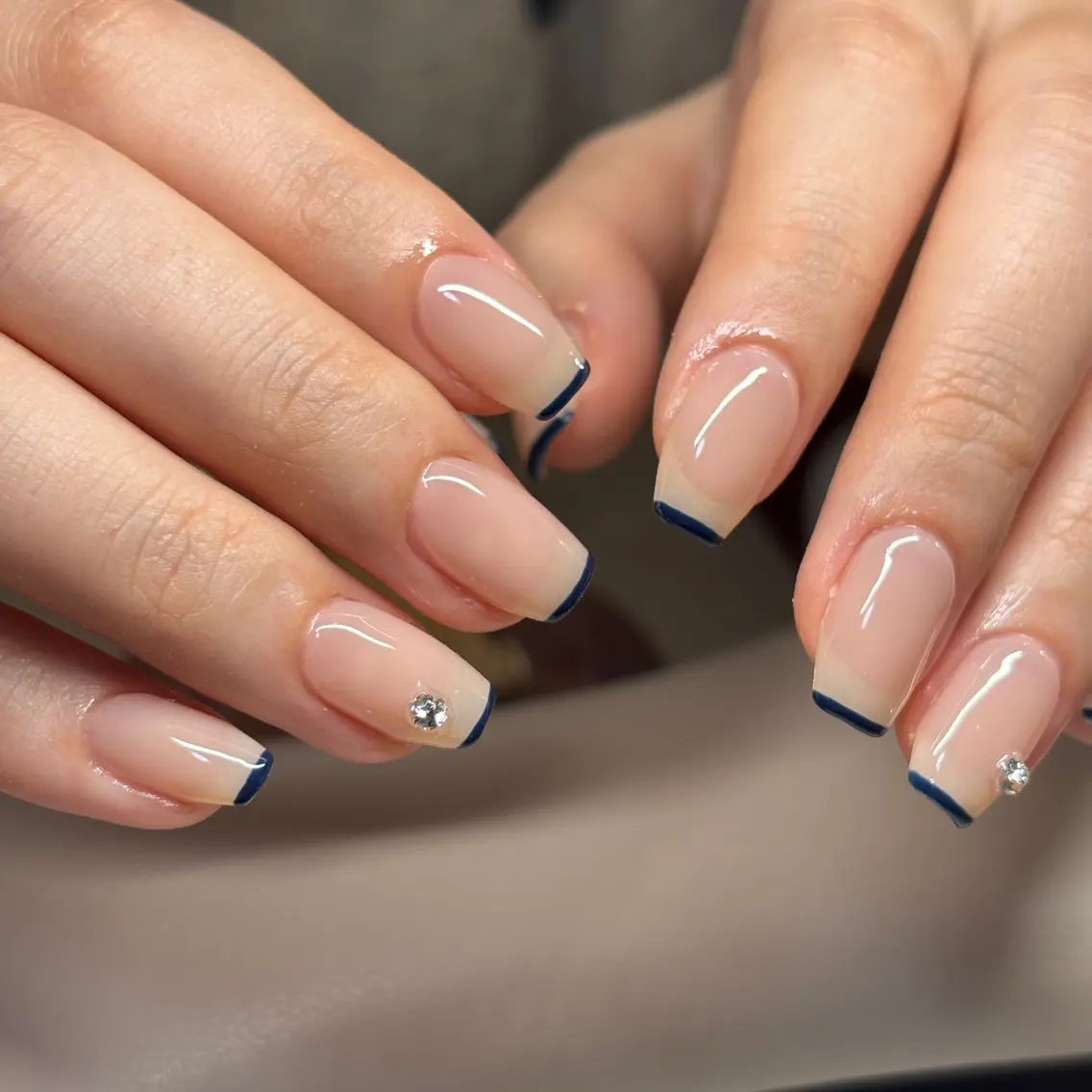ネイル フレンチネイル 33 nail salon 徳山里美のネイルデザイン