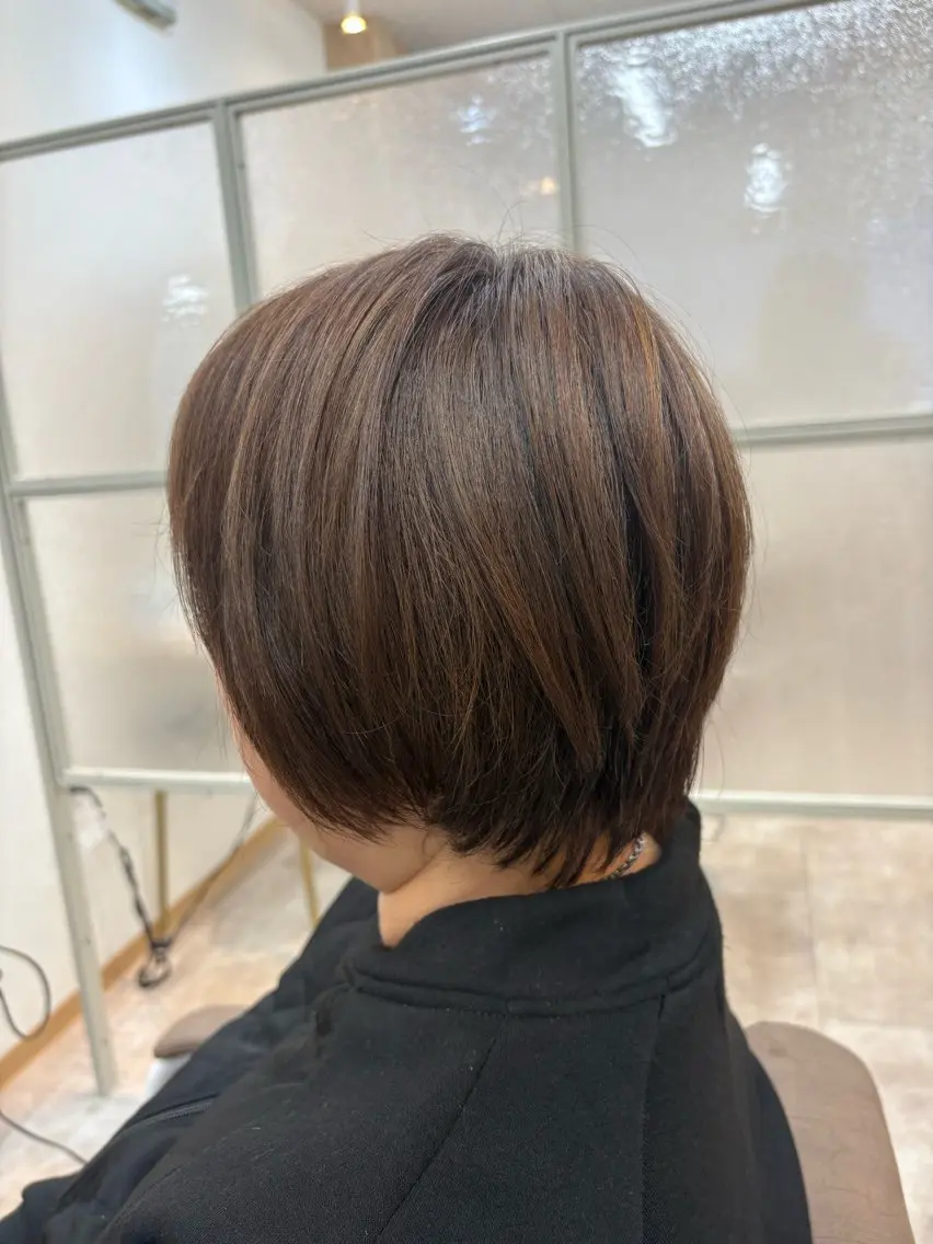 ショート カラー カット ヘアカラー TELA HAIR 幕張本郷店 千尋のヘアスタイル