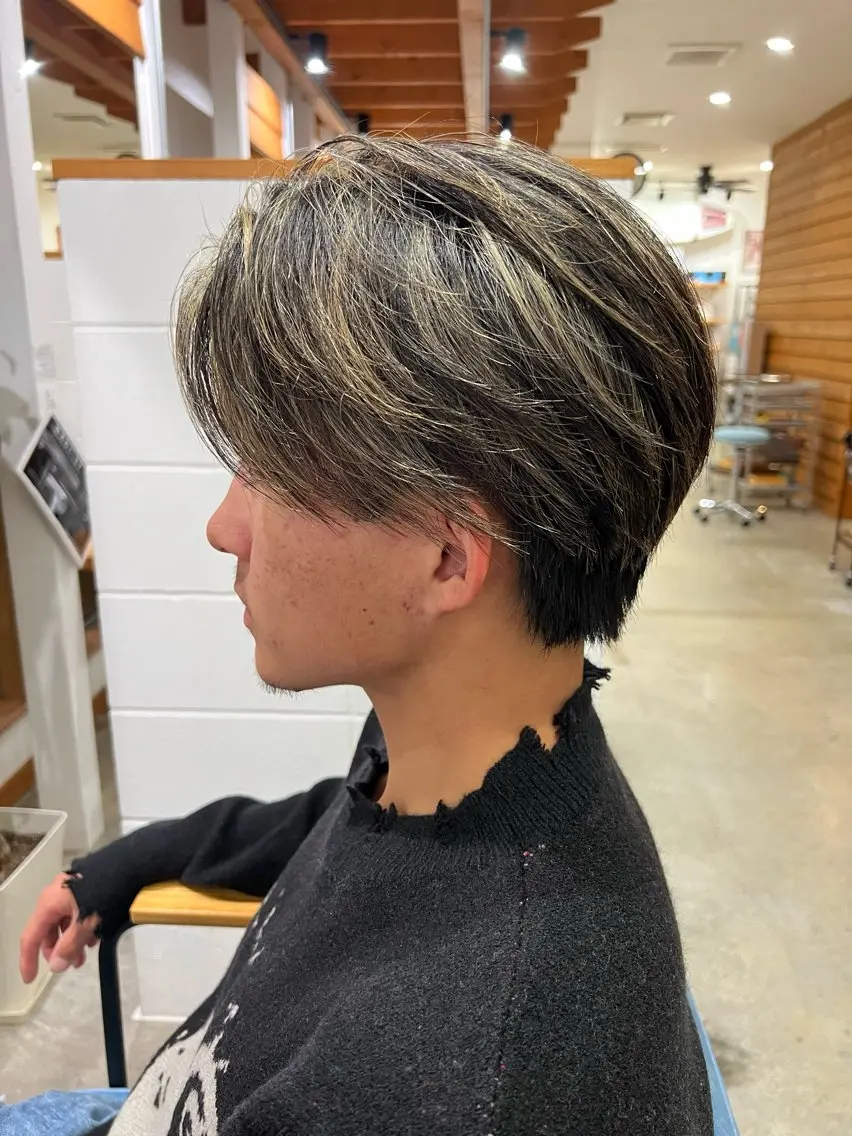 ショート カット ヘアカラー パーマ マンツーマン施術 🥥國谷俊介🥥のヘアスタイル