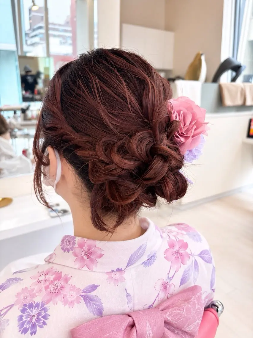ヘアアレンジ ヘアセット PazRood 山下のヘアスタイル