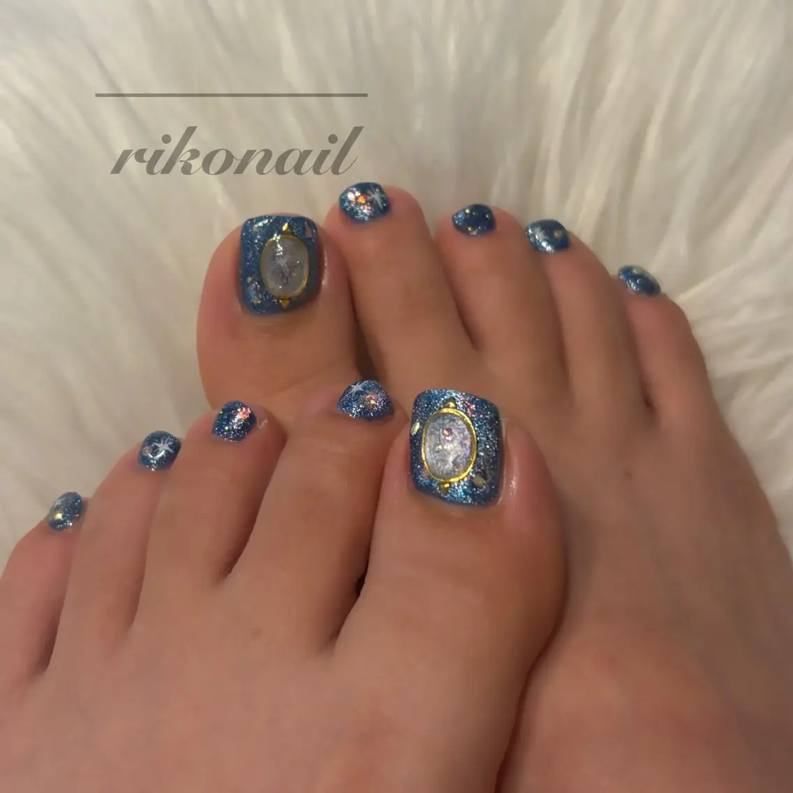 ネイル フットネイル riko nailのネイルデザイン