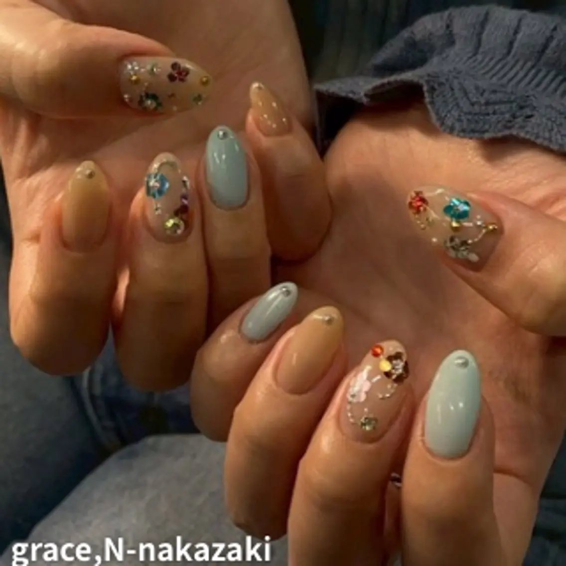 ネイル 持ち込み ハンドネイル grace,N -nakazaki1のネイルデザイン