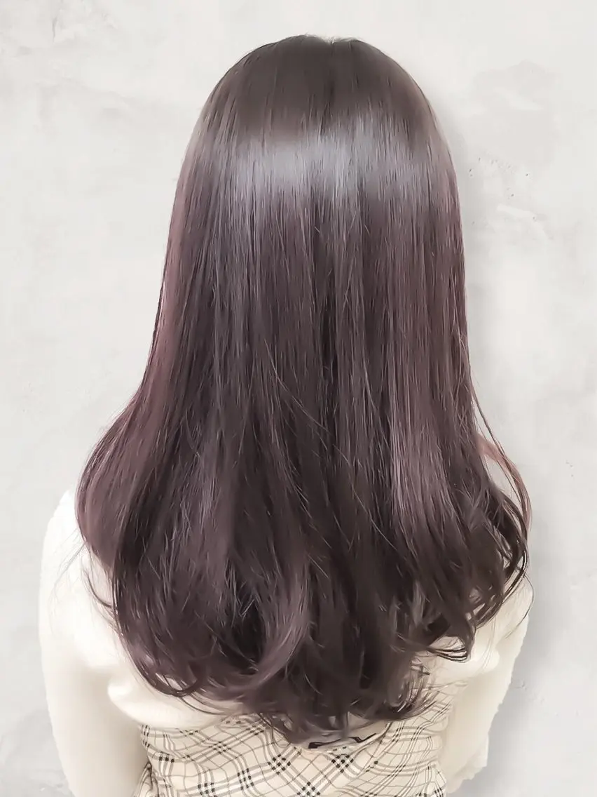 ロング カラー 岸本 一誠のヘアスタイル